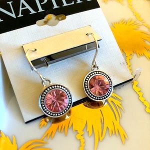 💖 Napier Pink Gemstone Earrings